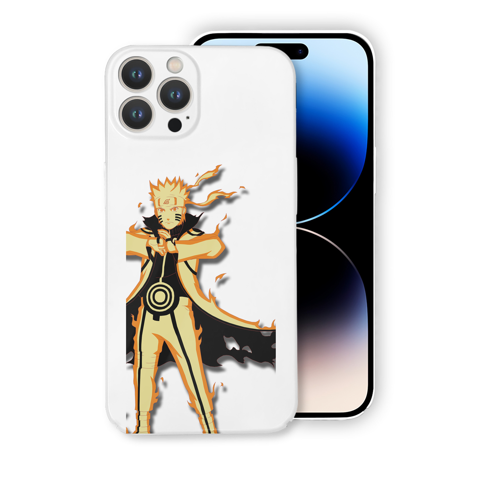 （画像用） NARUTO -ナルト- うずまき ナルト Uzumaki Naruto 【iPhone 14シリーズ対応】ハードケース